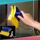 Магнитная щетка для мытья окон и стеклянных дверей с двух сторон Winclean HSM50197 - зображення 2