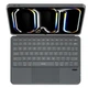 Чехол-клавиатура Wiwu MK-005 3 в 1 Bluetooth искусственная кожа 10,2''/10,5'' серый - изображение 4