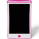 Графический планшет Delight 8,5" пластиковый розовый для рисования - изображение 1
