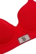 Бюстгальтер з ущільненою чашкою Victoria's Secret 80D Червоний (151531) - зображення 2