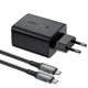 Зарядное устройство Acefast A17 PD65W GaN 1USB-A/1C/1HDMI черный 96,8x31,7x51,9 мм огнестойкий - изображение 3