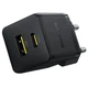 СЗУ Baseus Palm Fast Charger 30W 1USB-A 1C ABS-пластик Cluster Black - зображення 2