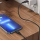 Кабель Hoco X90 Type-C to Lightning 20W TPE + силикон 1м черный - изображение 6