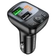 FM модулятор Borofone BC41 QC3.0 2USB-A ABS-пластик черный - изображение 8