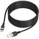Дата кабель Hoco X109 MicroUSB 3м силикон черный - изображение 3