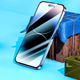 Защитное стекло KingKong Diamond Glass для iPhone 13 13 Pro 14 16e противоударное антистатическое 5D глянцевое - изображение 3