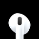 Чехол силиконовый для наушников AirPods 4 белый противоударный с карабином для защиты и удобства использования - изображение 7