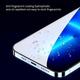 Защитное стекло OG для Apple iPhone 12 12 Pro черное защитное покрытие для защиты экрана от царапин и ударов - изображение 3