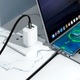 Кабель Hoco X125 Exceso Type-C to Lightning для заряджання та передавання даних пристроїв Apple потужністю до 30W чорний - зображення 3