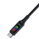 Зарядный кабель Acefast C7-03 Type-C to Type-C 100W 1.2 м черный PC + нейлон - изображение 3
