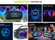 Портативная Bluetooth колонка Hopestar Party 168 черная для вечеринок и активного отдыха с мощным звуком 400 Вт RGB подсветкой - изображение 8