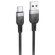 Кабель Hoco X109 Energy USB — Type-C 3 м, силиконовая оплётка, чёрный - изображение 1