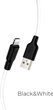 Кабель Hoco X21 Plus Lightning силиконовый для быстрой зарядки и синхронизации устройств 1м черный с белым - изображение 6