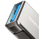 Адаптер McDodo OTG USB-A 3.0 Type-C для смартфонів і планшетів швидке передавання даних до 400 МБс - зображення 4