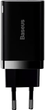 Сетевое зарядное устройство Baseus Super Si Pro Quick Charger 30W для смартфонов и гаджетов с двумя портами USB Type-A Type-C - изображение 5