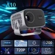 Проектор 4K Android A10 1280x720P 2000 люмен чорний - зображення 8