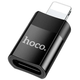 Адаптер Hoco UA17 Lightning Male to Type-C female черный для передачи данных и зарядки устройств с поддержкой OTG - изображение 4