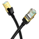 Патч-корд Hoco US02 Ethernet кабель для интернета и видеонаблюдения черный 3 метра 1Gbps чистая медь - изображение 10
