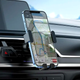 Автомобільний тримач Hoco CA103 універсальний для смартфонів 4.5-7 дюймів на дефлектор із гравітаційним механізмом - зображення 7