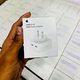 Сетевое зарядное устройство Apple 35W Dual USB-C адаптер для быстрой зарядки iPhone iPad MacBook с кабелем Type-C на Lightning - изображение 10