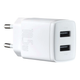 Сетевое зарядное устройство Baseus Compact Charger 2U 10.5W для смартфонов и планшетов с двумя портами USB Type-A - изображение 1
