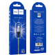 Кабель Hoco X50 Lightning сірий для заряджання та передавання даних із силою струму 2 4 А довжина 1 м - зображення 3