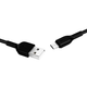 Кабель Hoco X20 Flash Micro USB для зарядки и синхронизации устройств с поддержкой 2 ампер длина 1 метр черный - изображение 3