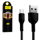 Кабель Hoco X20 Flash Micro USB для зарядки и синхронизации устройств с поддержкой 2 ампер длина 1 метр черный - изображение 6