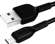 Кабель Hoco X20 Flash Micro USB для зарядки и синхронизации устройств с поддержкой 2 ампер длина 1 метр черный - изображение 10