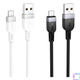 Кабель Hoco X109 Energy силіконовий для заряджання та передавання даних Micro USB 1 метр 2.4 А білий - зображення 6