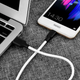 Кабель Hoco X21 Plus силіконовий для заряджання Micro USB 1 м чорно-білий для смартфонів і планшетів із захистом від перегрівання - зображення 10