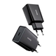 Мережевий зарядний пристрій Baseus 20W Quick Charge для смартфонів і планшетів з USB Type-C чорний - зображення 8
