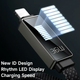 Кабель McDodo Type-C Lightning с LED дисплеем для быстрой зарядки и передачи данных 1.2м черный - изображение 5