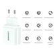 Сетевое зарядное устройство USAMS CC090 T24 2.1A двойное USB для быстрой зарядки смартфонов и планшетов белое - изображение 10
