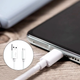 Кабель Xiaomi USB to Micro USB белый для передачи данных и зарядки устройств длиной 1 метр с пластиковым покрытием - изображение 7