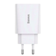 Сетевое зарядное устройство Baseus Speed Mini Quick Charger 20W USB Type-C для быстрой зарядки смартфонов и гаджетов - изображение 1