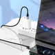 Кабель Hoco X38 Type-C для зарядки и передачи данных черный с током 3А длиной 25см - изображение 9
