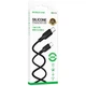 Дата кабель Borofone BX113 Lenny Type-C to Type-C 60W (1m) (Black) (258057) - зображення 2