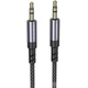 Аудіо кабель Aux Borofone BL24 Graceful (1m) (Metal grey) (258111) - зображення 1