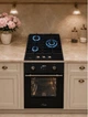 Духовий шкаф електричний Luxor HB 455 BK KUP Газова поверхня Luxor RG 455 BK Kup + підставка Wok у подарунок (комплект) - зображення 10