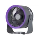 ARDESTO Вентилятор OneBreeze FT-M55GR настільний/настінний, 14см, акумулятор, USB-A Type-C, сірий - изображение 2
