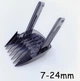Насадка 7-24 мм на машинку для стрижки совместимая с Philips HC7460/15, HC9450/15, HC9490 HC9452 гребень Черный - изображение 3