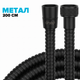 Шланг для душа DROP SH-HM200-MID-BL - из нержавеющей стали 200 см черный - изображение 1