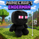 Мягкая игрушка Эндермен Minecraft Enderman 25 см, черный, плюшевый персонаж Майнкрафт подарок для детей - изображение 3