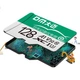 Карта памяти DM Daimai 128 ГБ TF (MicroSD), зеленая, C10, совместима с камерами видеонаблюдения Xiaomi, Hikvision, Lingdu, Dianpai, видеорегистраторами, высокоскоростная карта памяти Fat32. - изображение 1