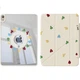 Чехол Zoyu для iPad 11, совместимый с чипом A16 2025 года, складной, двусторонний, с магнитным креплением, съемный, для 11-дюймового планшета - Alphabet Party - изображение 1
