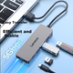 USB-хаб Lenovo H1-A04 PRO металлический, 3×USB 3.0 и Type-C, 0.25 м - изображение 6