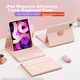 Чехол BOW HC038 для iPad 10.9/11 дюймов и iPad Air 4/5 магнитный с держателем, розовый - изображение 6