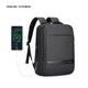 Дорожный рюкзак Mark Ryden MR9668SJ для ноутбука 15.6" и планшета с USB-портом и защитой от влаги (Черный) - изображение 8