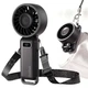 Вентилятор ручной DiveBlues Turbo Fan Pro с аккумулятором 3600mAh, дисплеем и 100 скоростями Black - изображение 9